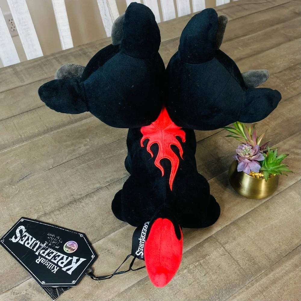 Killstar Kreepture -‎ Hellhound 2020 Two-Headed Dog Goth Stuffy Plush New